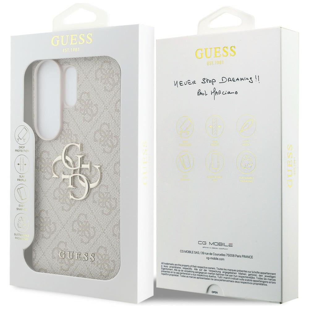 Θήκη για Samsung Galaxy S26 Ultra S948, Guess, 4G Big Logo, Ροζ