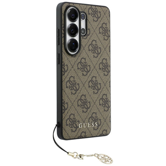 Θήκη για Samsung Galaxy S26 Ultra S948, Guess, 4G Classic Logo Charm, Καφέ