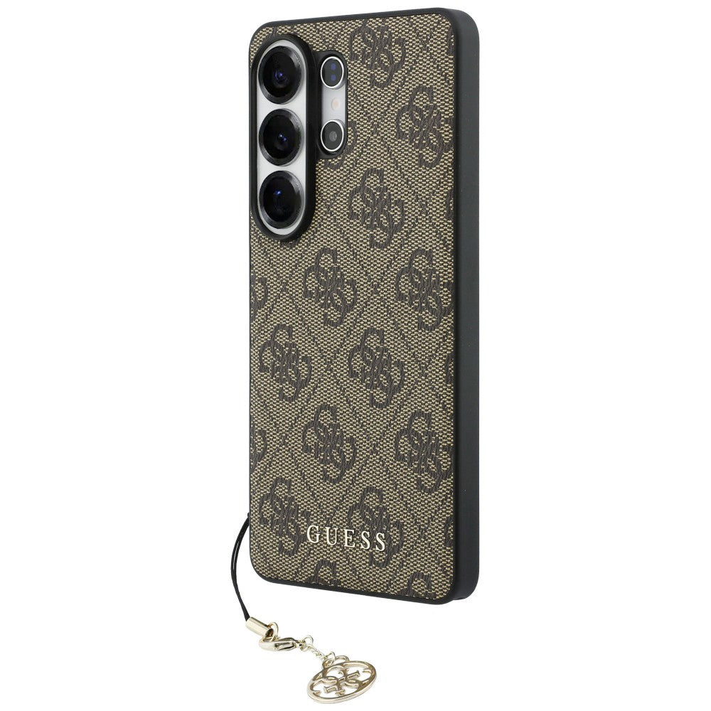 Θήκη για Samsung Galaxy S26 Ultra S948, Guess, 4G Classic Logo Charm, Καφέ