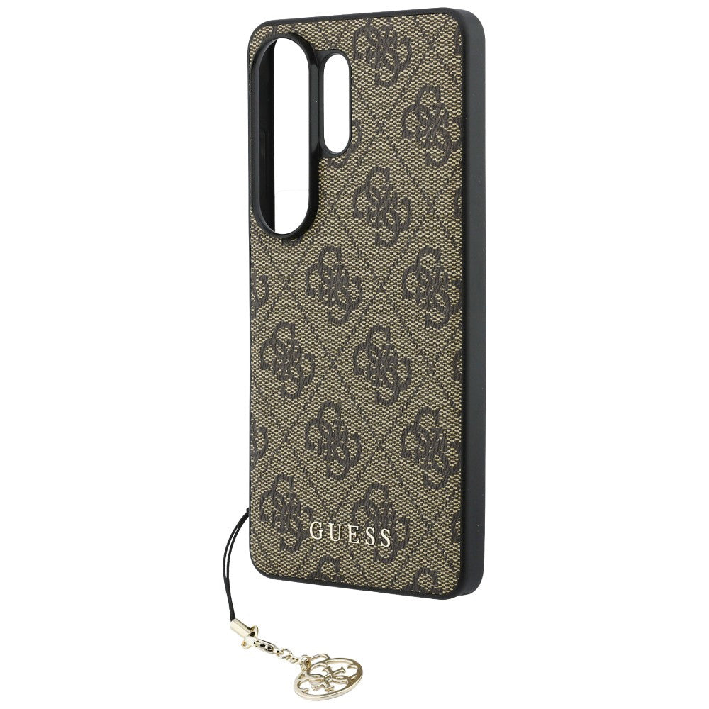 Θήκη για Samsung Galaxy S26 Ultra S948, Guess, 4G Classic Logo Charm, Καφέ