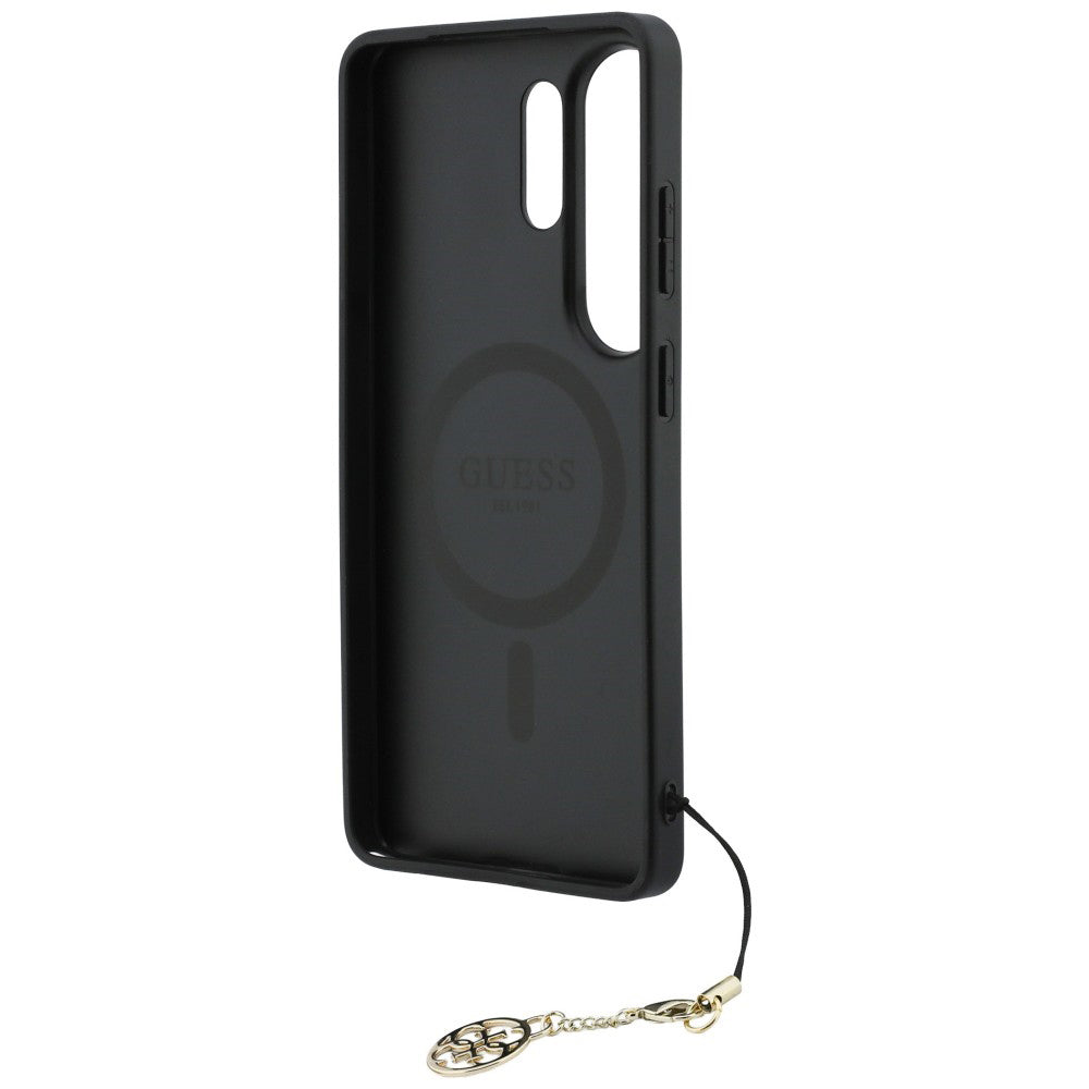 Θήκη για Samsung Galaxy S26 Ultra S948, Guess, 4G Classic Logo Charm, Μαύρη