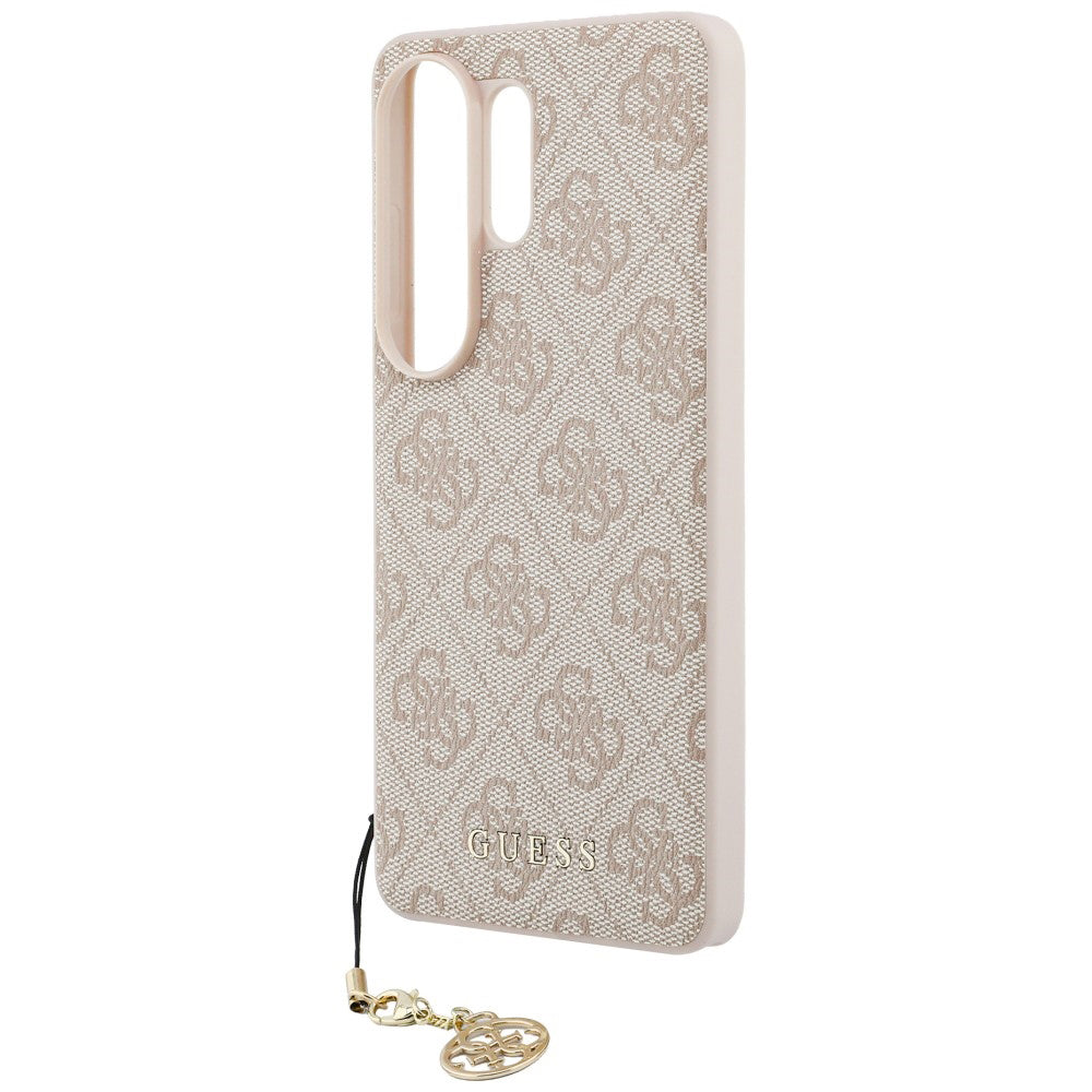 Θήκη για Samsung Galaxy S26 Ultra S948, Guess, 4G Classic Logo Charm, Ροζ