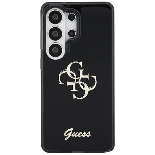 Θήκη για Samsung Galaxy S26 Ultra S948, Guess, IML Big Metal 4G Script, Μαύρη
