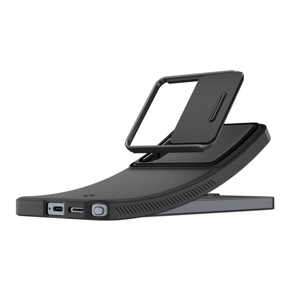 Θήκη για Samsung Galaxy S26 Ultra S948, Spigen, Optik Armor, Μαύρη ACS10687