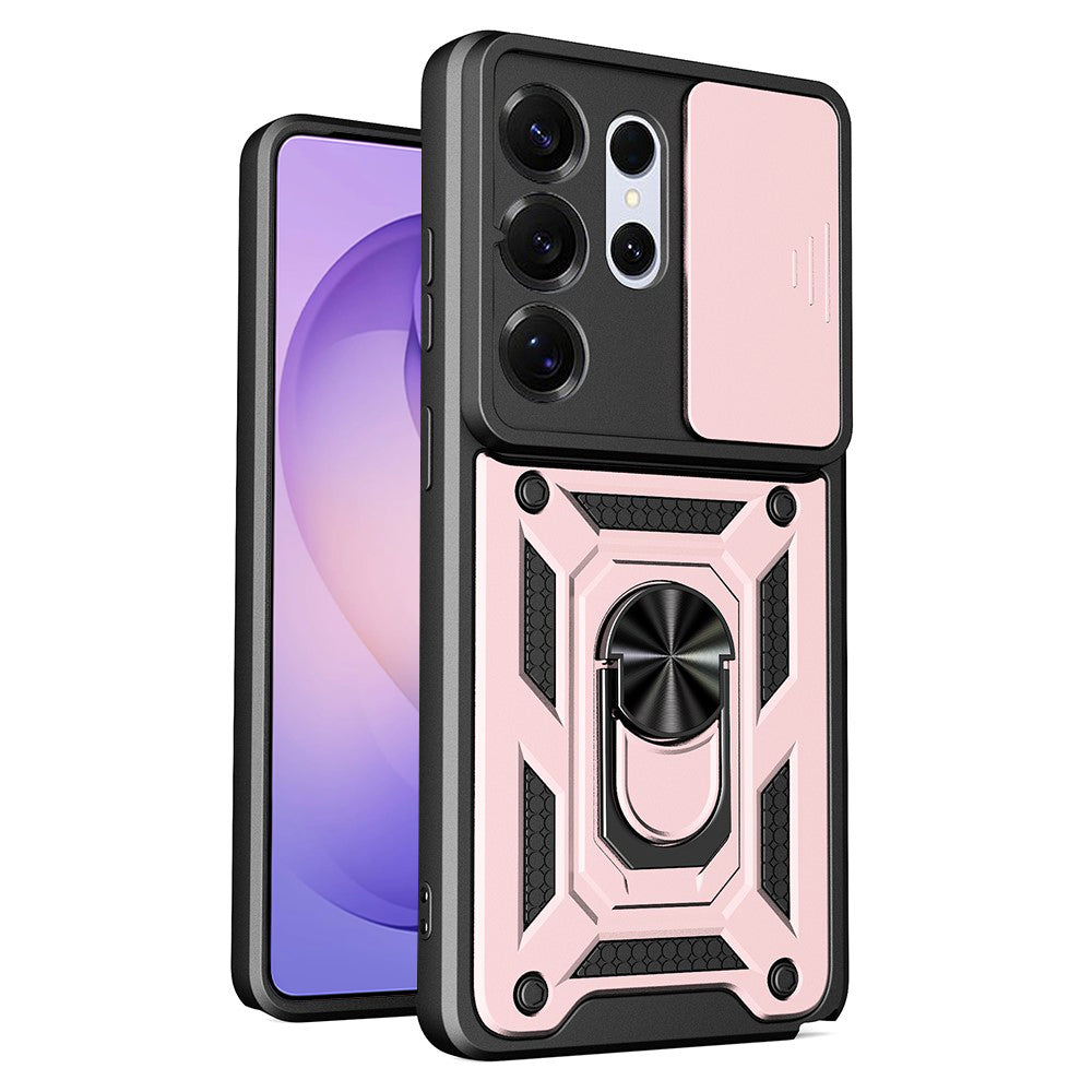 Θήκη για Samsung Galaxy S26 Ultra S948, Techsuit, CamShield, Ροζ Χρυσό