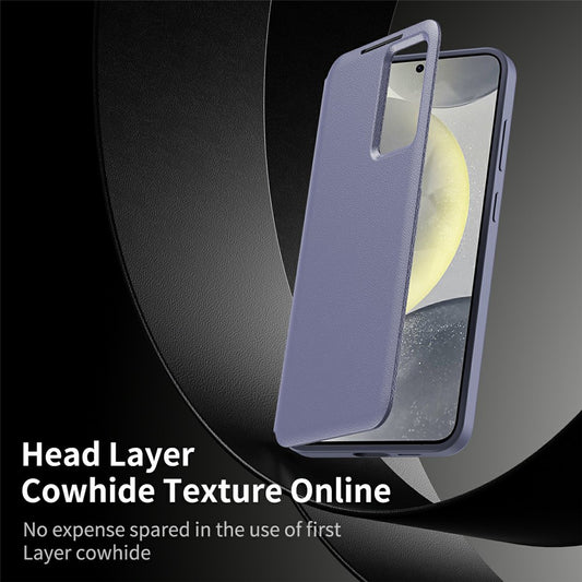 Θήκη για Samsung Galaxy S26 Ultra, Techsuit, SmartView, Μωβ