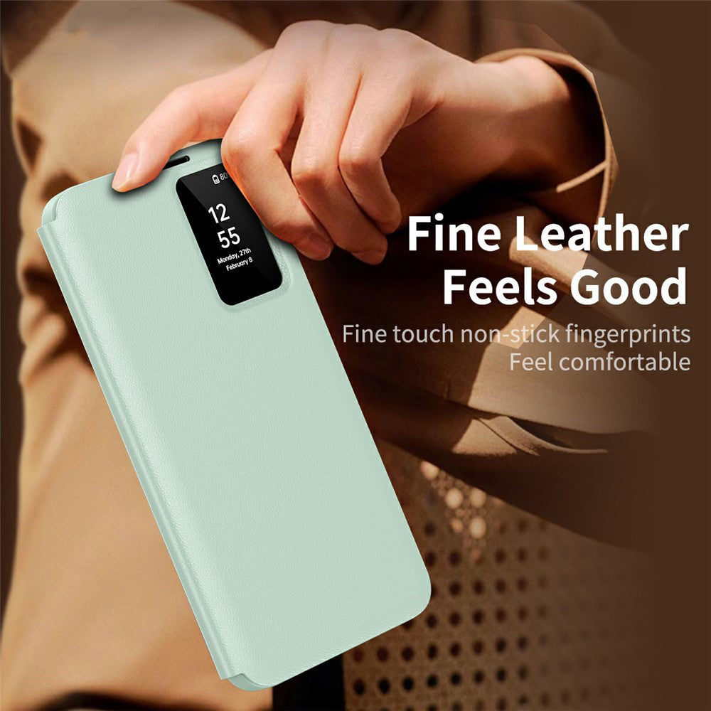 Case for Samsung Galaxy S26 Ultra S948, Techsuit, SmartView, Green