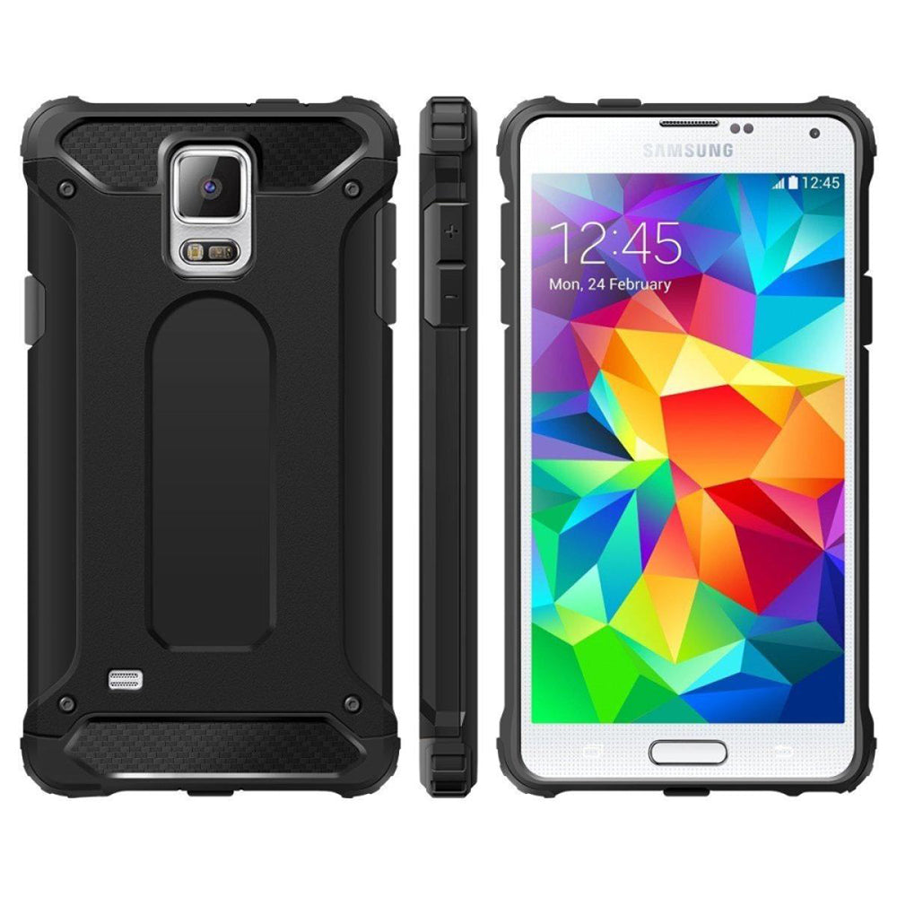 Θήκη για Samsung Galaxy S5 G900, Techsuit, Hybrid Armor, Μαύρη