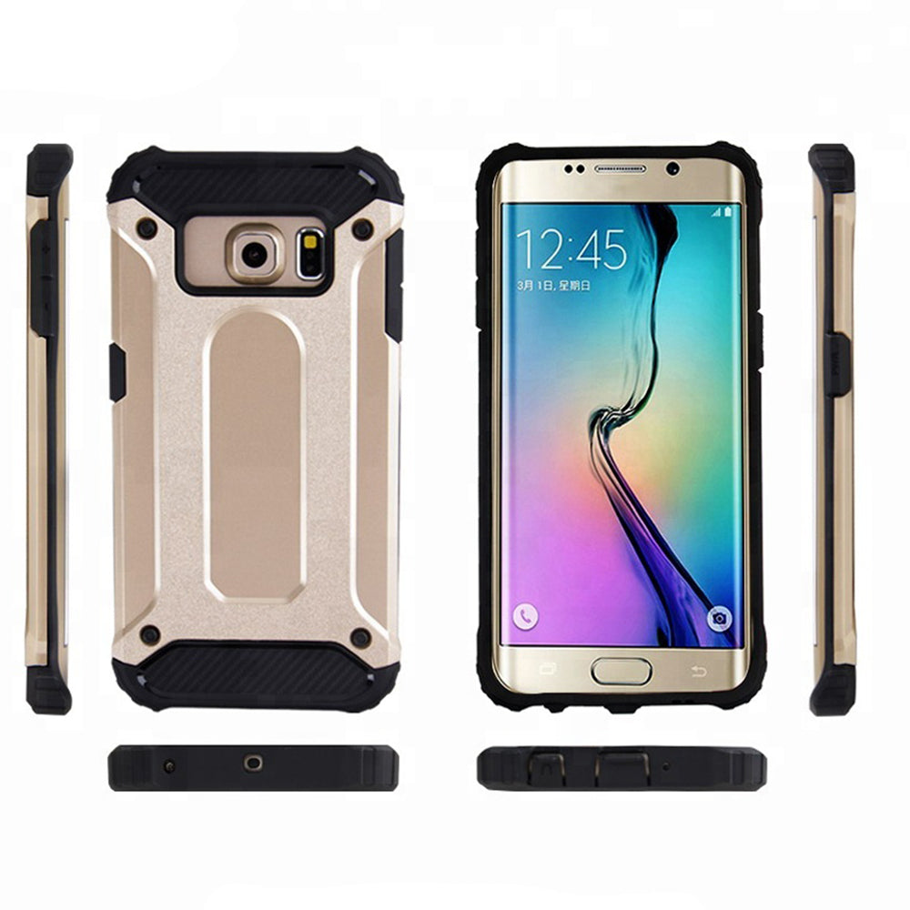 Θήκη για Samsung Galaxy S6 G920, Techsuit, Hybrid Armor, Μαύρη