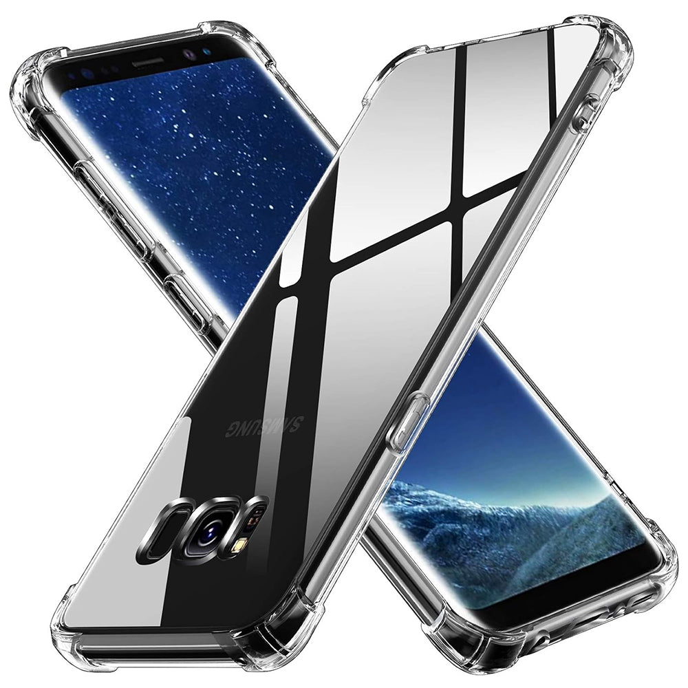 Θήκη για Samsung Galaxy S8+ G955, Techsuit, Ανθεκτική σε Κρούσεις Διαφανής, Διάφανη