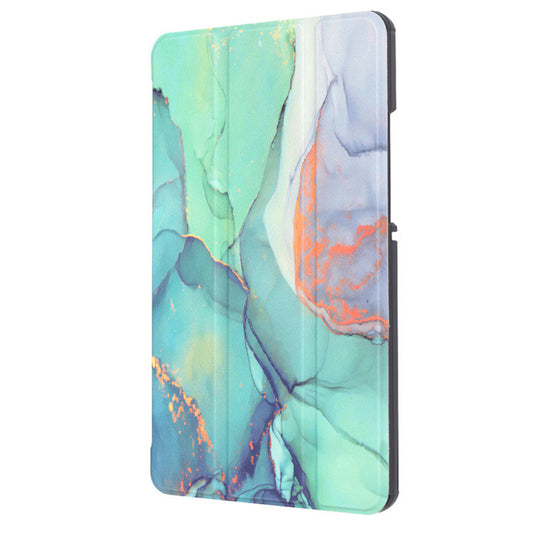 Θήκη για Samsung Galaxy Tab A11+ / Tab A9+, Techsuit, FoldPro Green Time, Πολύχρωμο