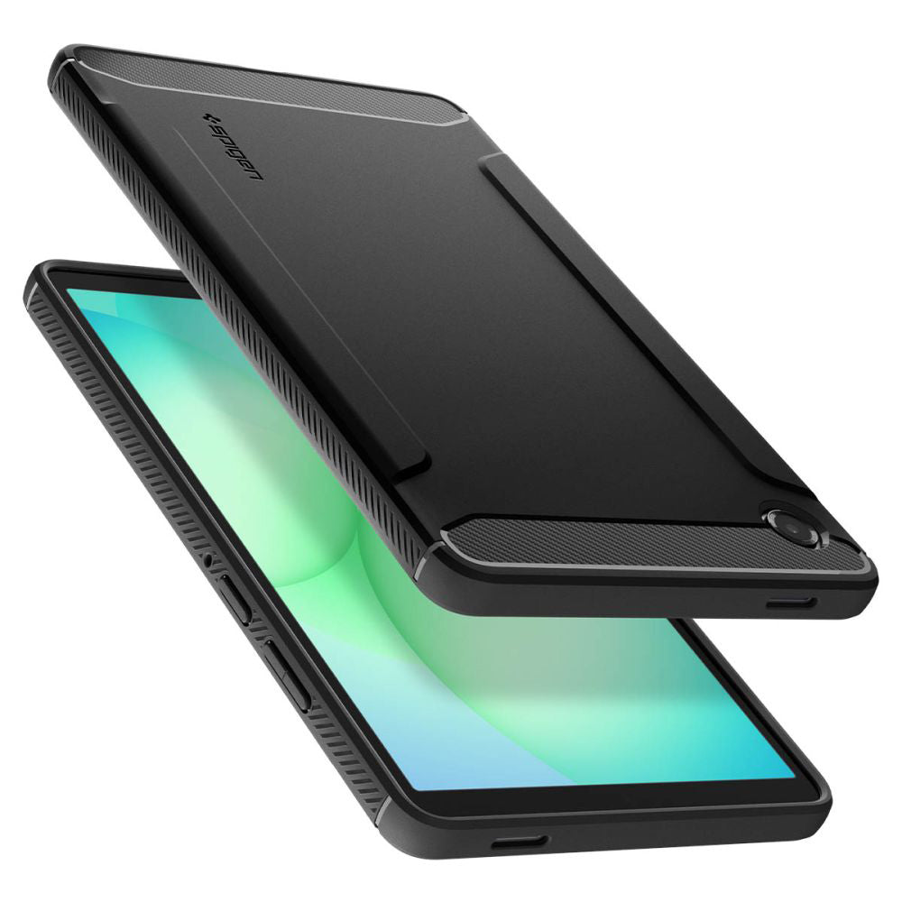 Θήκη για Samsung Galaxy Tab A11, Spigen, Rugged Armor, Ματ Μαύρο ACS10462