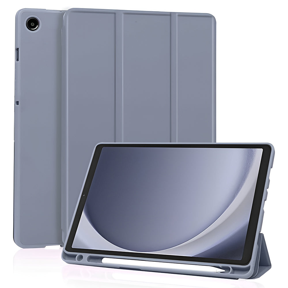 Θήκη για Samsung Galaxy Tab A11 / Tab A9, Techsuit, Flex Trifold New Model, Μοβ