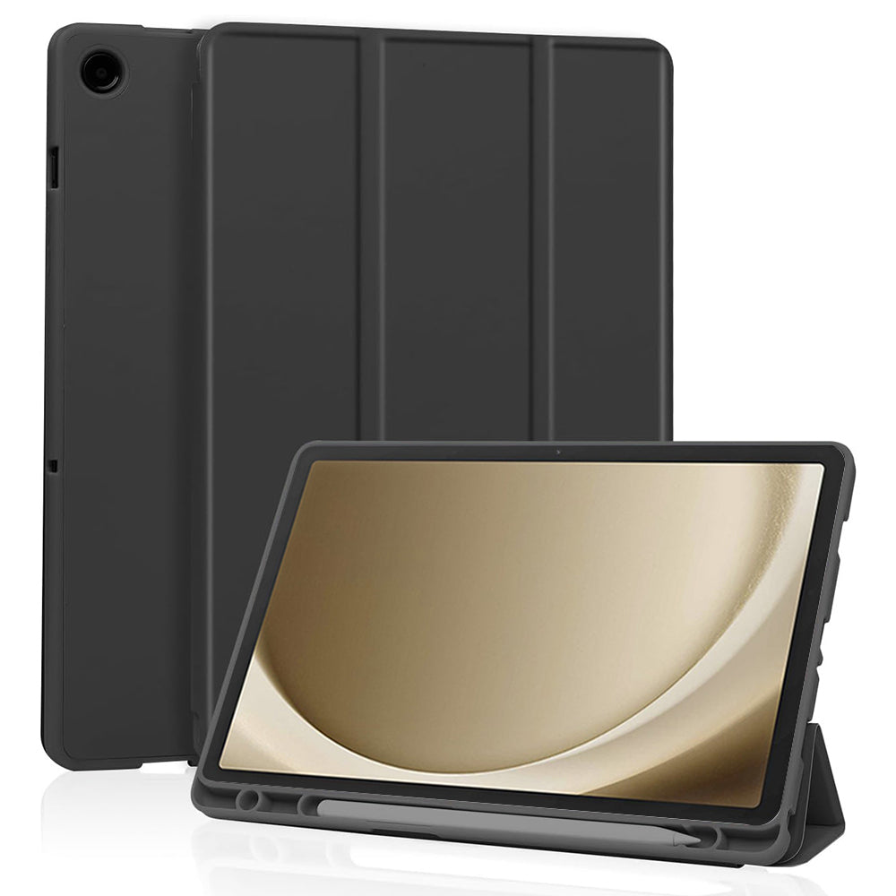 Θήκη για Samsung Galaxy Tab A9+, Techsuit, Flex Trifold, Μαύρο