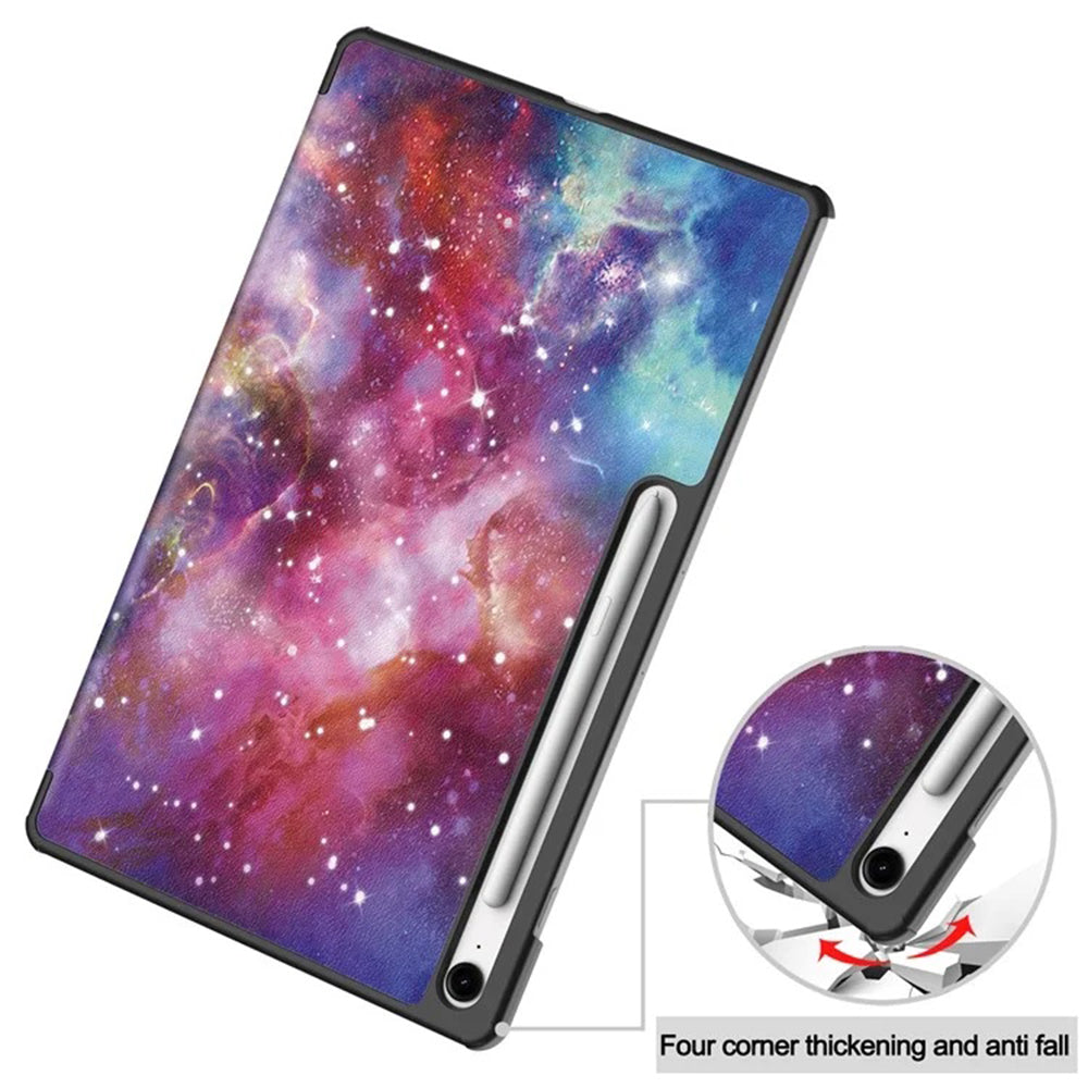 Θήκη για Samsung Galaxy Tab S10 FE+, Techsuit, FoldPro Galaxy, Πολύχρωμο