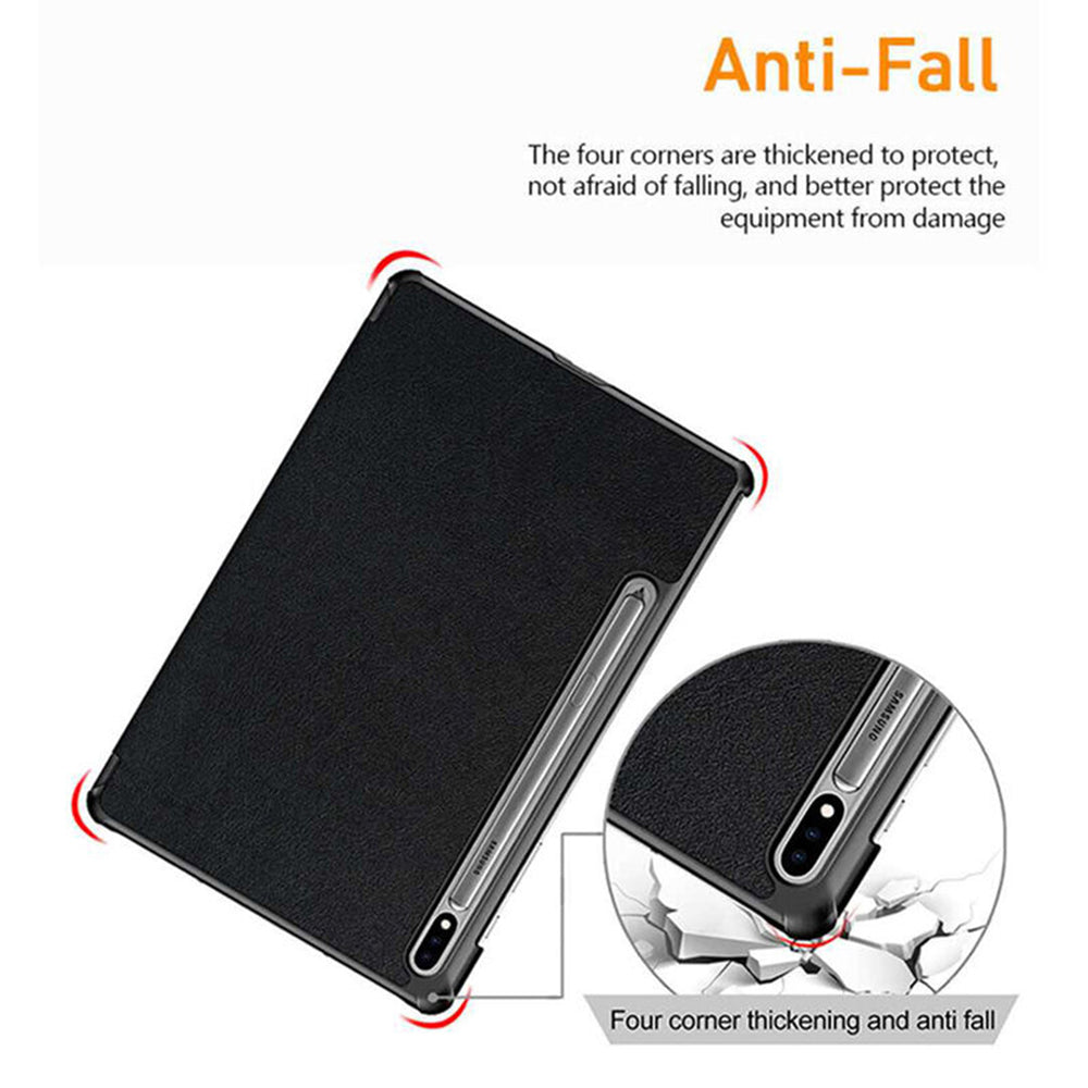Θήκη για Samsung Galaxy Tab S10 Ultra / Tab S9 Ultra / Tab S8 Ultra, Techsuit, FoldPro Butterfly, Πολύχρωμο