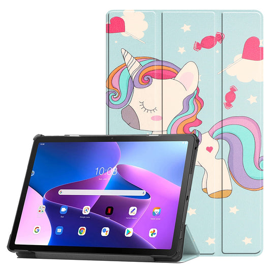 Θήκη για Samsung Galaxy Tab S11 Ultra, Techsuit, FoldPro Unicorn, Πολύχρωμη