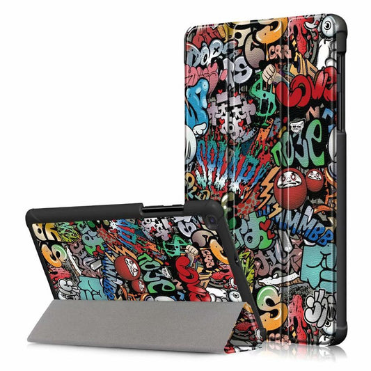 Θήκη για Samsung Galaxy Tab S11 Ultra, Techsuit, FoldPro Urban Vibe, Πολύχρωμη