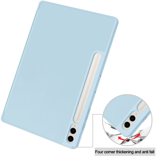 Θήκη για Samsung Galaxy Tab S9 FE+, Techsuit, Flex Trifold, Μπλε