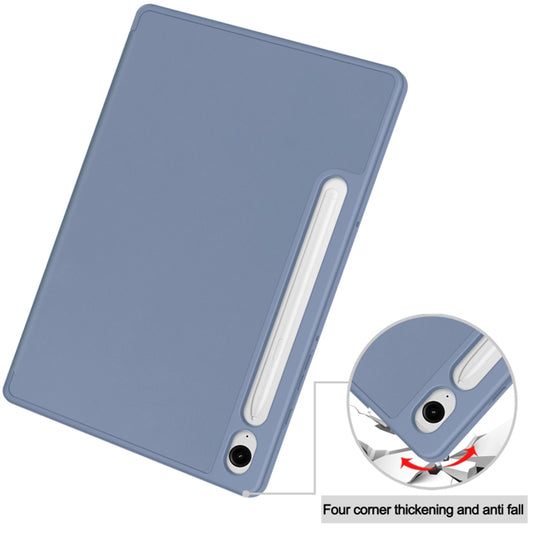 Θήκη για Samsung Galaxy Tab S9 FE / Tab S9 / Tab S10 FE, Techsuit, Flex Trifold, Μπλε σκούρο