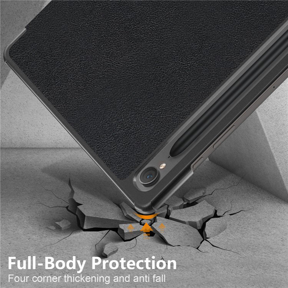 Θήκη για Samsung Galaxy Tab S9 FE / Tab S9 / Tab S10 FE, Techsuit, FoldPro Butterfly, Πολύχρωμο