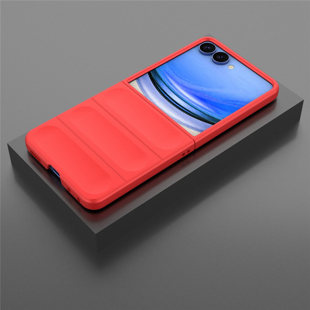 Θήκη για Samsung Galaxy Z Flip8 F776, Techsuit, Magic Shield, Κόκκινο