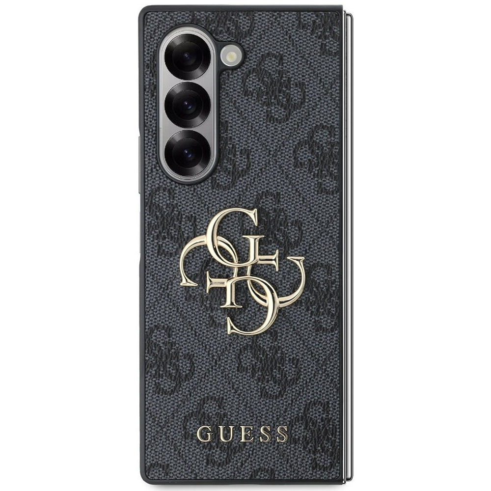 Θήκη για Samsung Galaxy Z Fold6 F956, Guess, 4G Metal Logo, Μαύρη