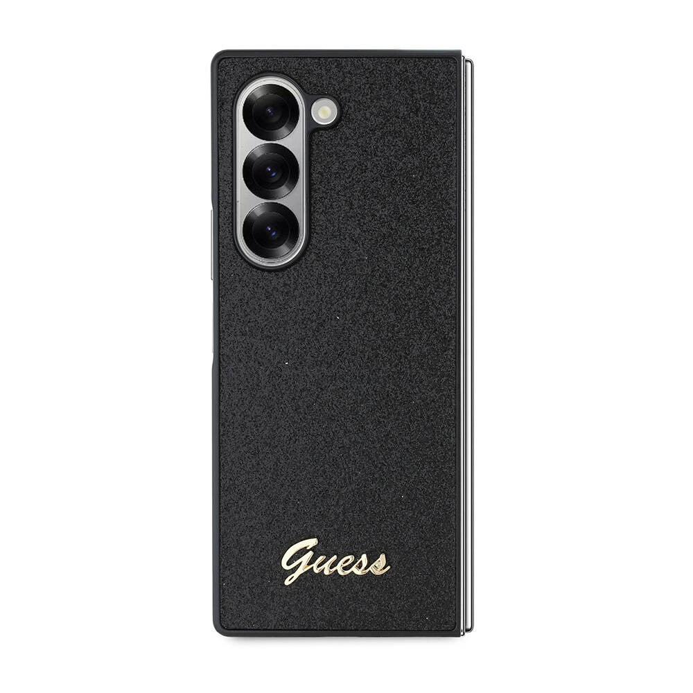 Θήκη για Samsung Galaxy Z Fold6 F956, Guess, Glitter Script, Μαύρη