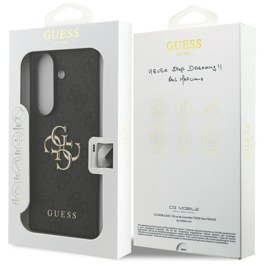 Θήκη για Samsung Galaxy Z Fold7 F966, Guess, 4G Big Logo, Μαύρη