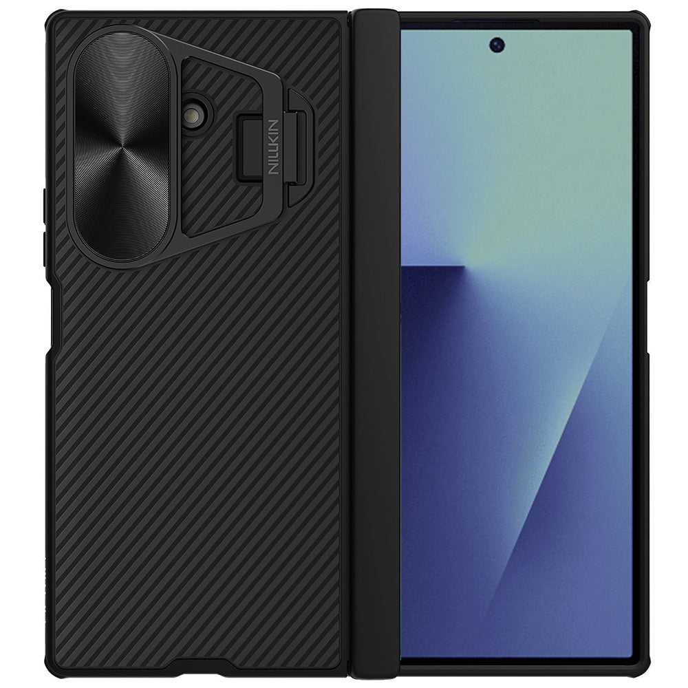Θήκη για Samsung Galaxy Z Fold7 F966, Nillkin, CamShield Prop με Μεταλλικό Κάλυμμα Φακού, Μαύρο