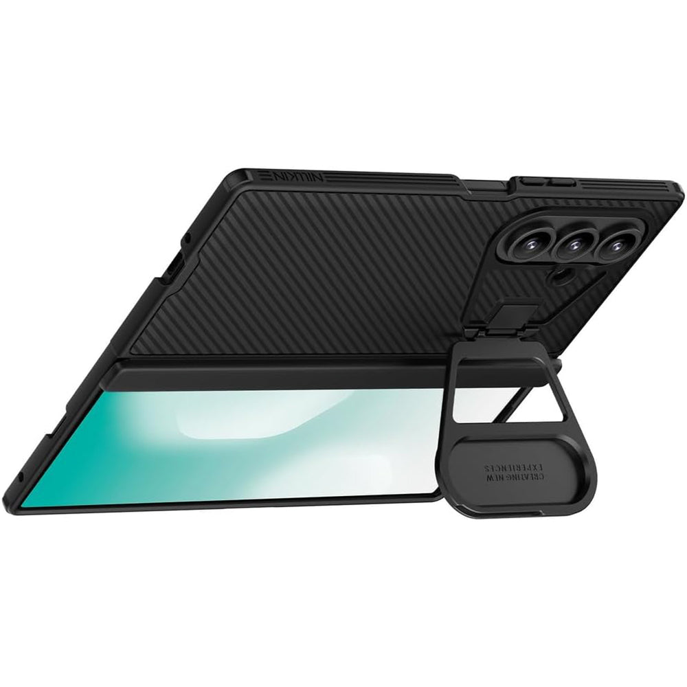 Θήκη για Samsung Galaxy Z Fold7 F966, Nillkin, CamShield Prop με Μεταλλικό Κάλυμμα Φακού, Μαύρο