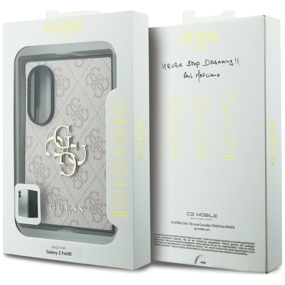 Θήκη για Samsung Galaxy Z Fold8 F971, Guess, 4G Big Logo, Ροζ
