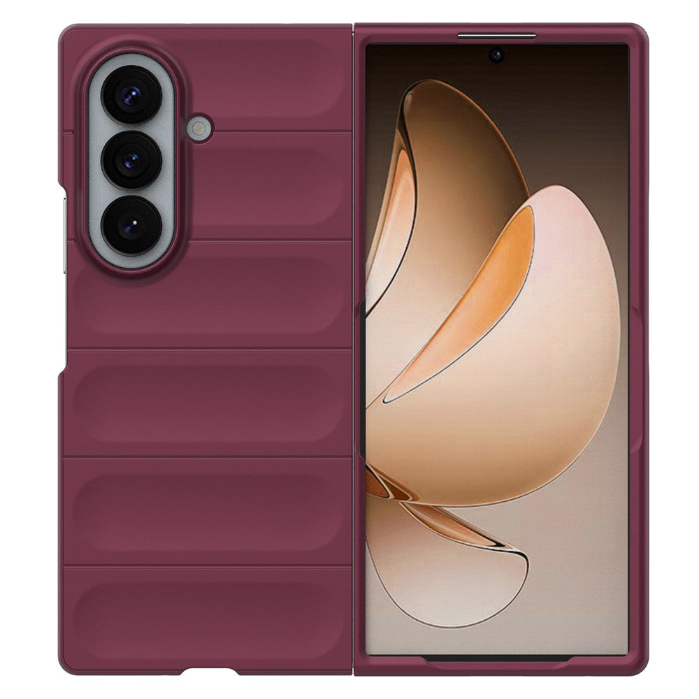 Θήκη για Samsung Galaxy Z Fold8 Ultra F976, Techsuit, Magic Shield, Βυσσινί