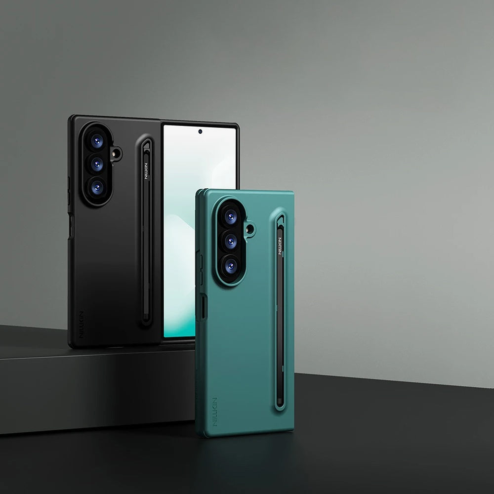 Θήκη για Samsung Galaxy Z Fold8 Ultra F976, Nillkin, Flex Pure με θήκη για S-Pen, Μπλε
