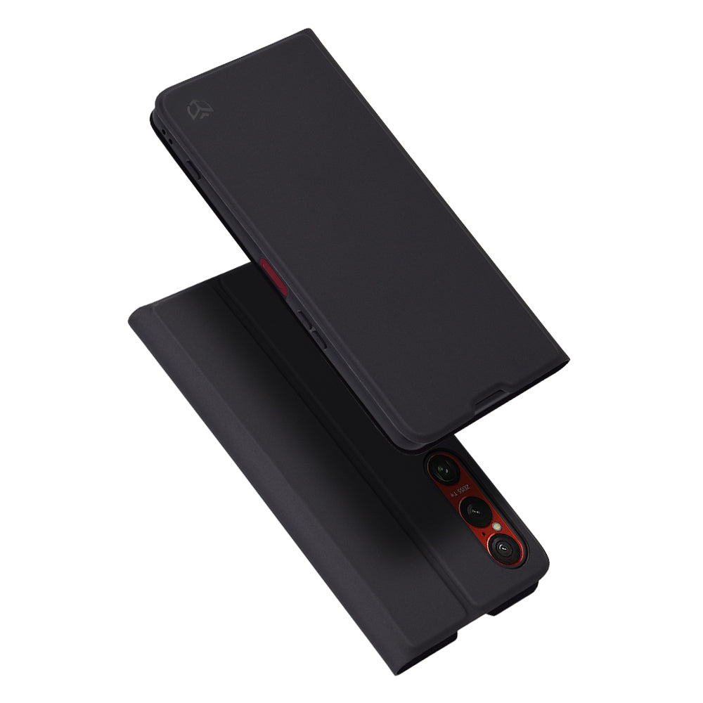 Θήκη για Sony Xperia 1 VI, Techsuit, Magskin Book, Μαύρη