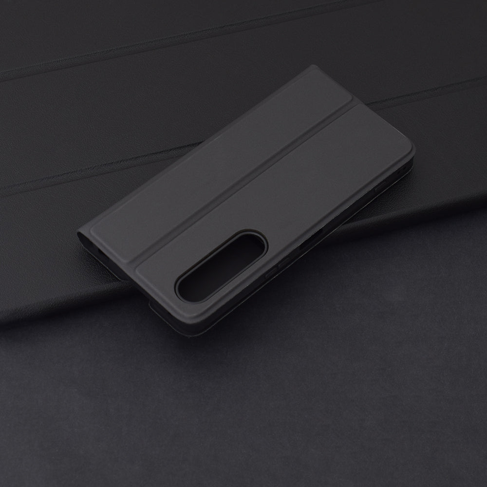 Θήκη για Sony Xperia 1 VI, Techsuit, Magskin Book, Μαύρη