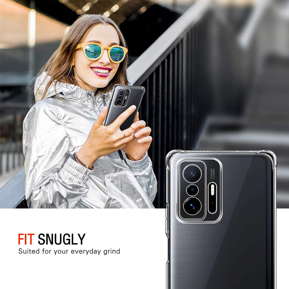 Θήκη για Xiaomi 11T / 11T Pro, Techsuit, Ανθεκτική σε Κρούσεις Διαφανής, Διάφανη