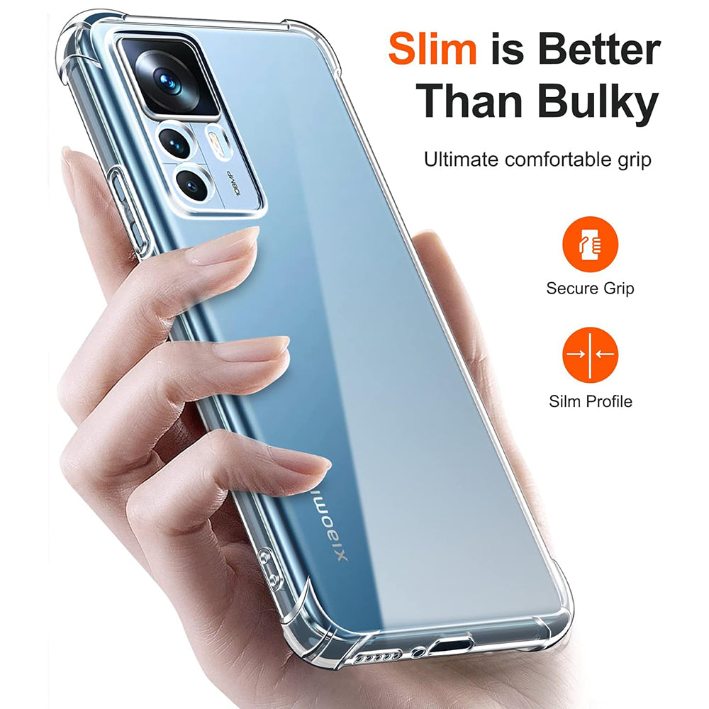 Θήκη για Xiaomi 12T / 12T Pro, Techsuit, Ανθεκτική σε Κρούσεις Διαφανής, Διάφανη