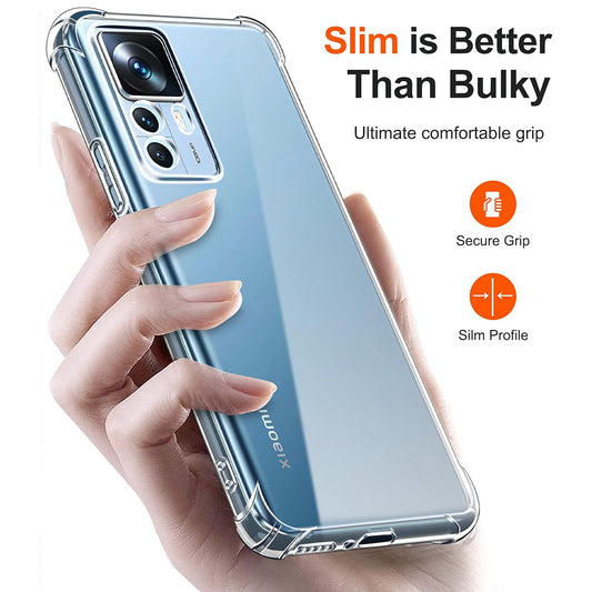 Θήκη για Xiaomi 12T / 12T Pro, Techsuit, Ανθεκτική σε Κρούσεις Διαφανής, Διάφανη