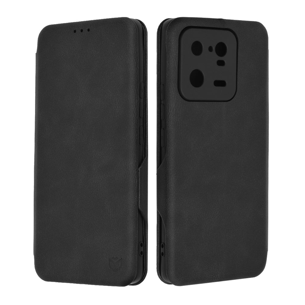 Θήκη για Xiaomi 13 Pro, Techsuit, Safe Wallet Plus, Μαύρη