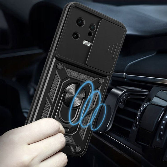 Θήκη για Xiaomi 13, Techsuit, CamShield, Μαύρη