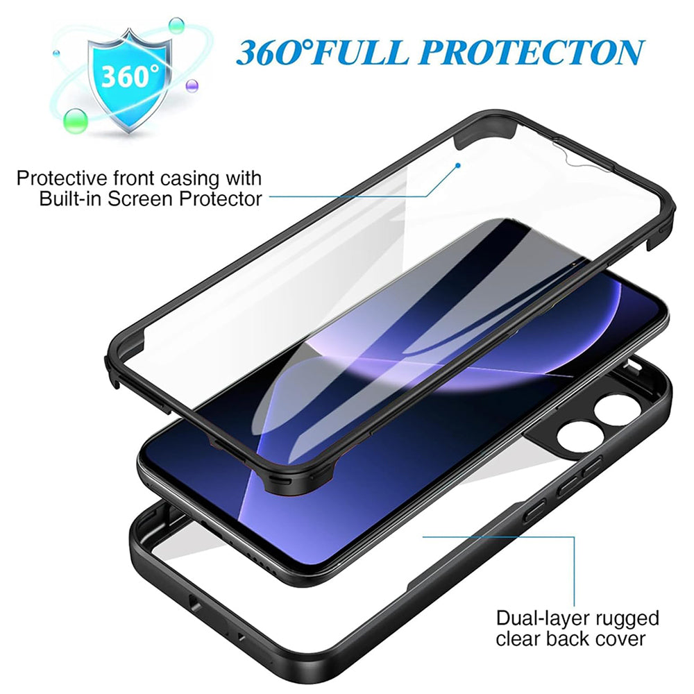 Θήκη για Xiaomi 13T Pro / 13T, Techsuit, ColorVerse 360, Μαύρο