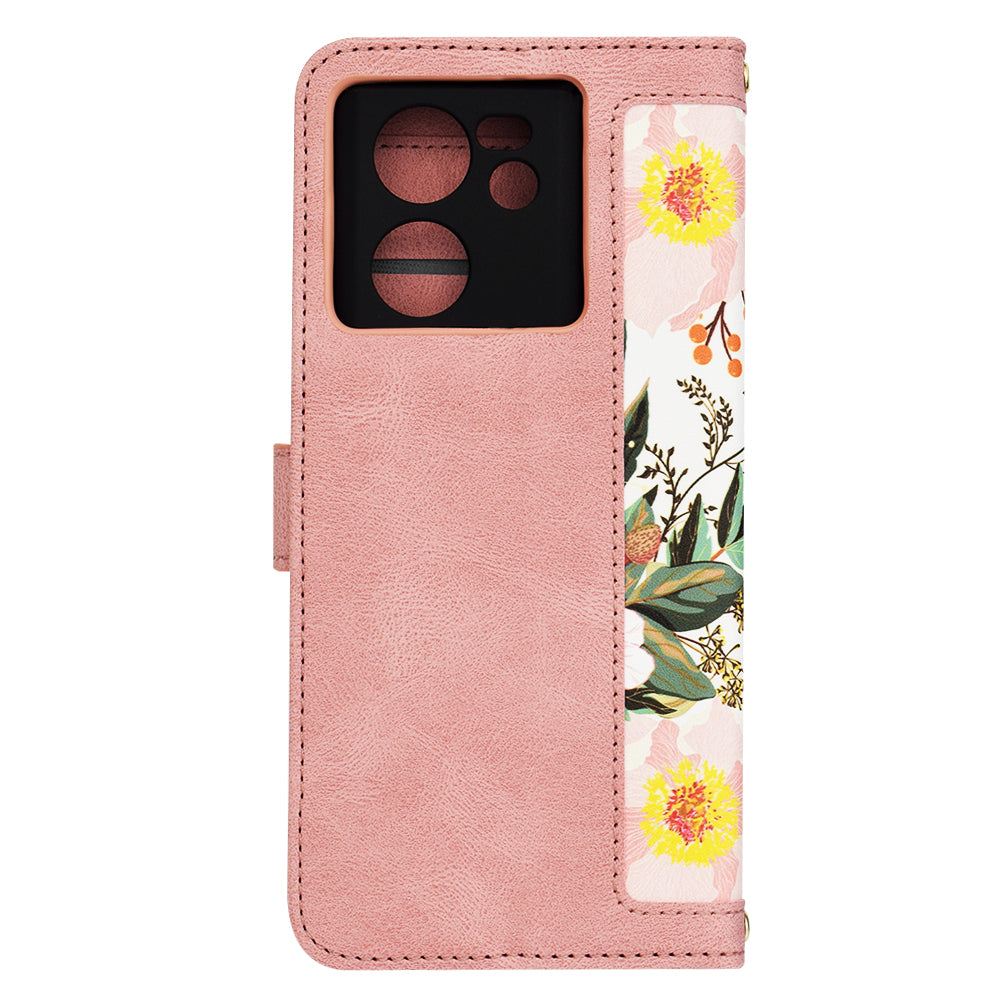 Θήκη για Xiaomi 13T Pro / 13T, Techsuit, FlipCraft, Ροζ