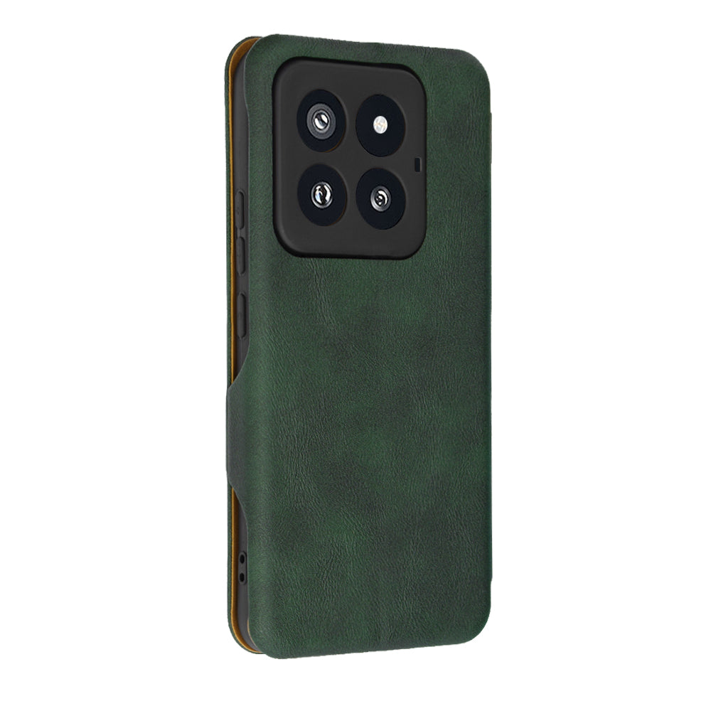 Θήκη για Xiaomi 14 Pro, Techsuit, Safe Wallet Plus, Πράσινο