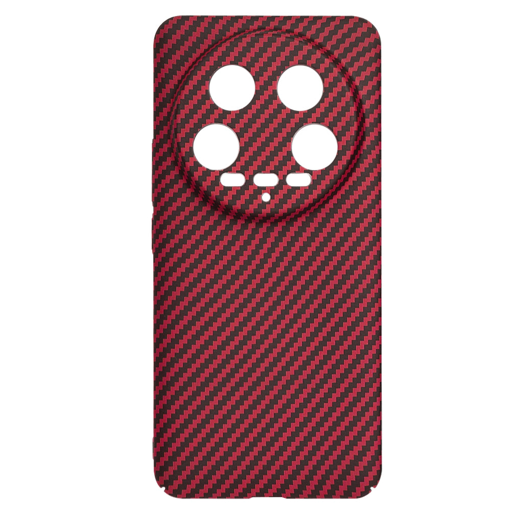 Θήκη για Xiaomi 14 Ultra, Techsuit, Carbonite FiberShell, Κόκκινο