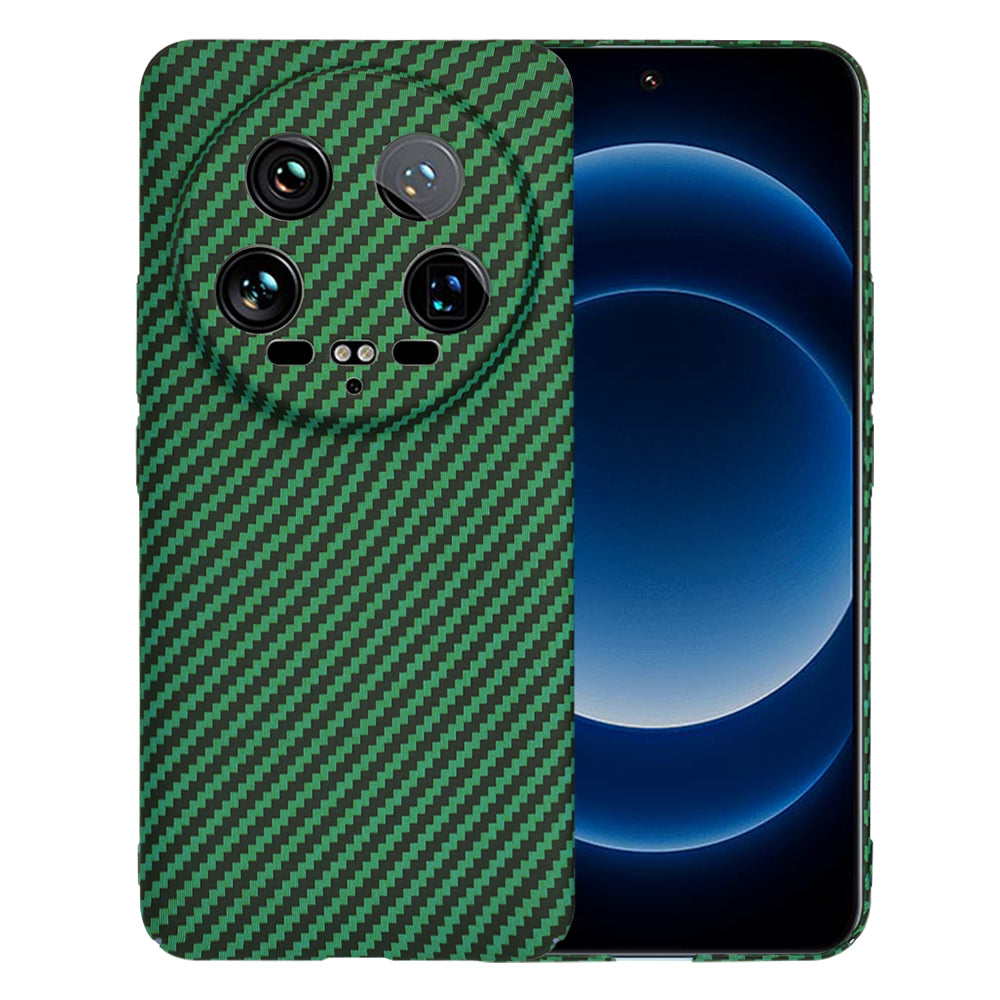 Θήκη για Xiaomi 14 Ultra, Techsuit, Carbonite FiberShell, Πράσινο