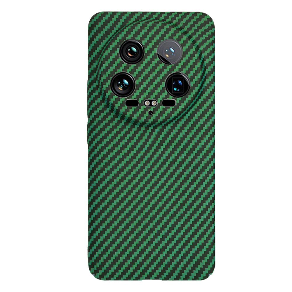 Θήκη για Xiaomi 14 Ultra, Techsuit, Carbonite FiberShell, Πράσινο