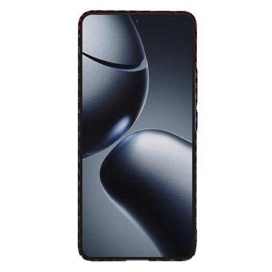 Θήκη για Xiaomi 14T Pro, Techsuit, Carbonite FiberShell, Μαύρο Κόκκινο