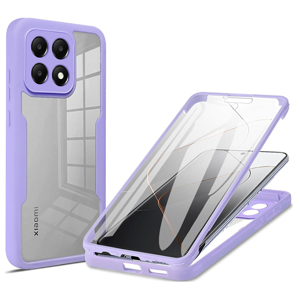 Θήκη για Xiaomi 14T Pro, Techsuit, ColorVerse 360, Μωβ