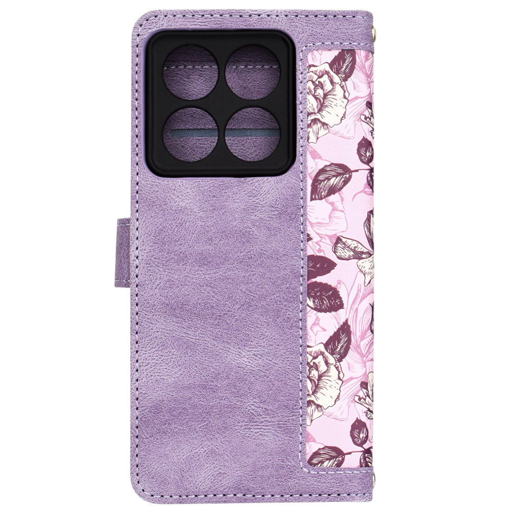 Θήκη για Xiaomi 14T Pro, Techsuit, FlipCraft, Μωβ